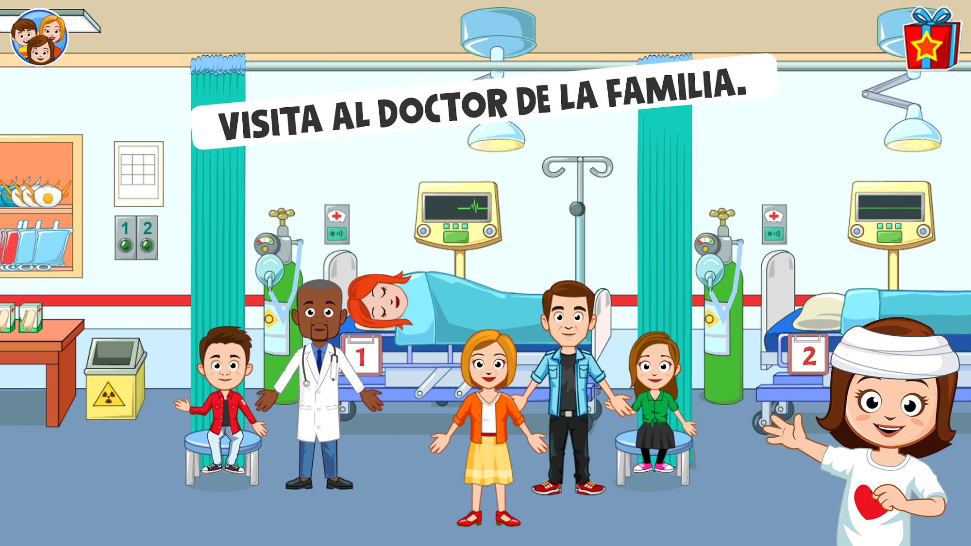 My Town : Hospital and Doctor Games for Kids captura de pantalla 1