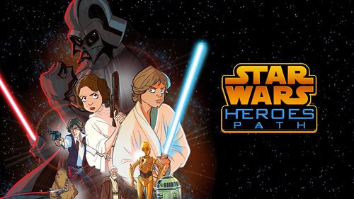 logo Guerra nas Estrelas: Caminho dos heróis