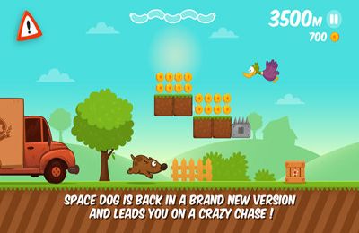 Space Dog Run for iPhone for free