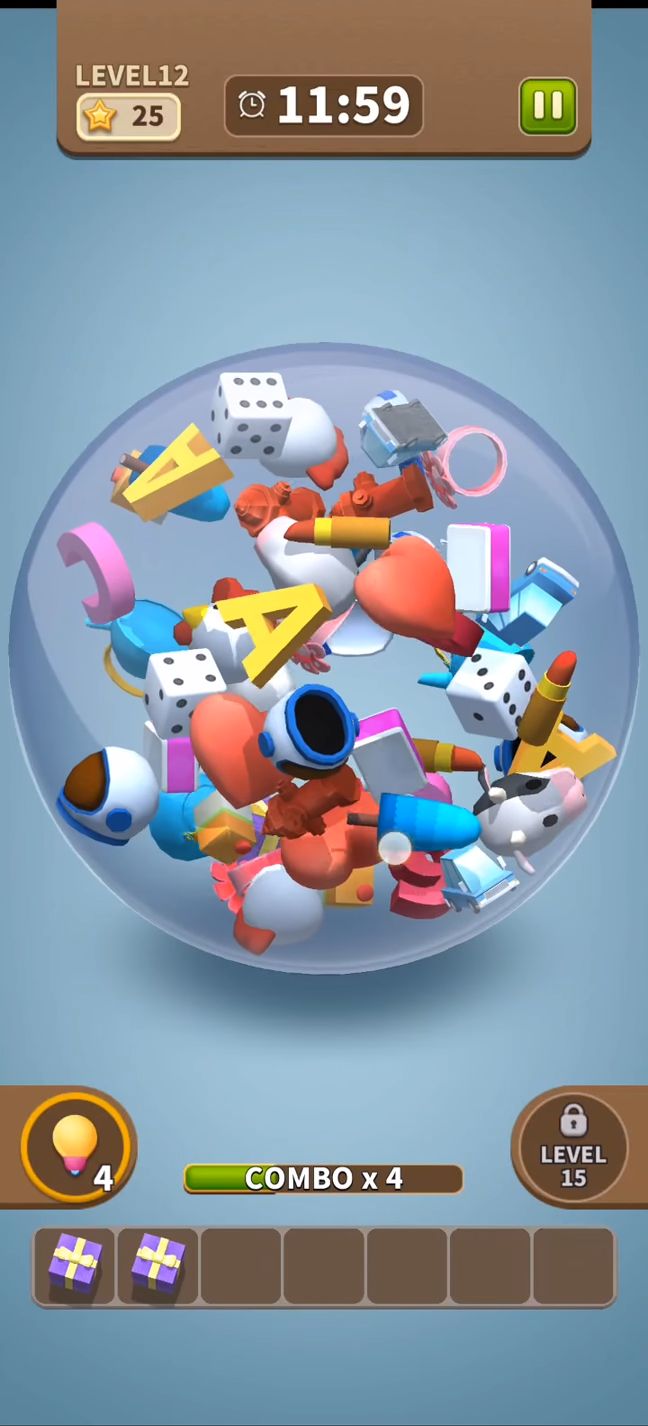 Match Triple Bubble - Match 3D & Master Puzzle скриншот 1