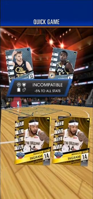 NBA SuperCard - Basketball & Card Battle Game скриншот 1