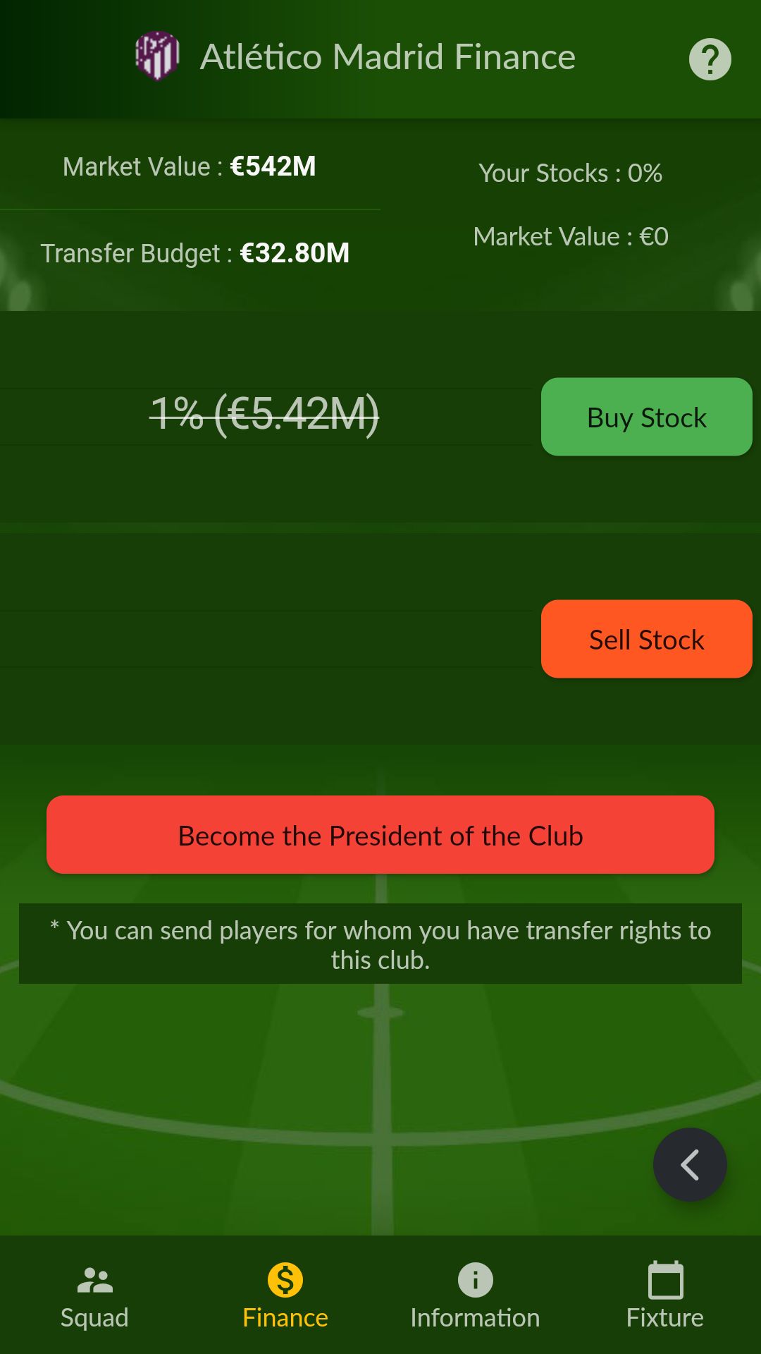 Soccer Agent screenshot 1