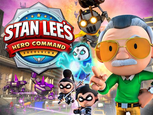 logo Comando de Heróis de Stan Lee
