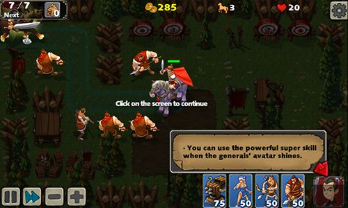 Empire defense 2 screenshot 1