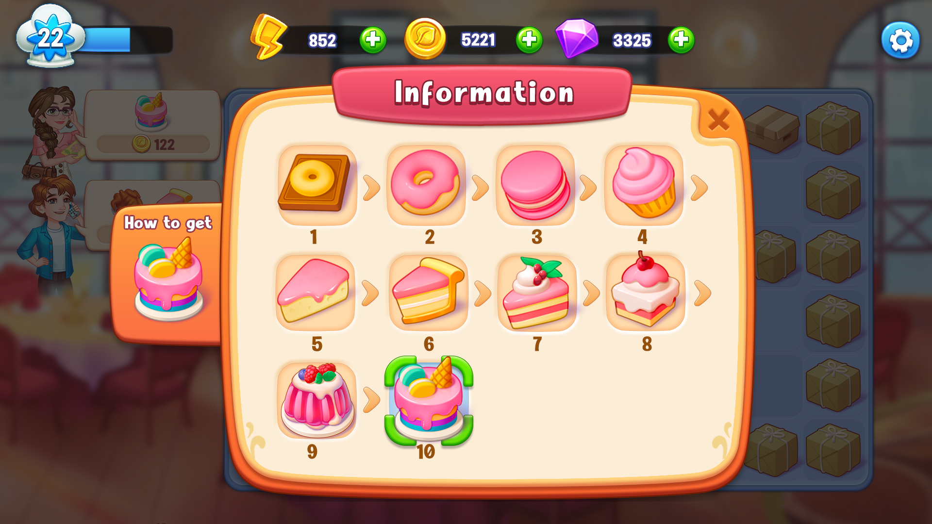 Android用 Merge Cooking: Restaurant Game