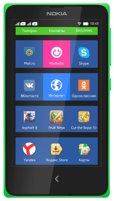 мелодії на дзвінок Nokia X Dual sim