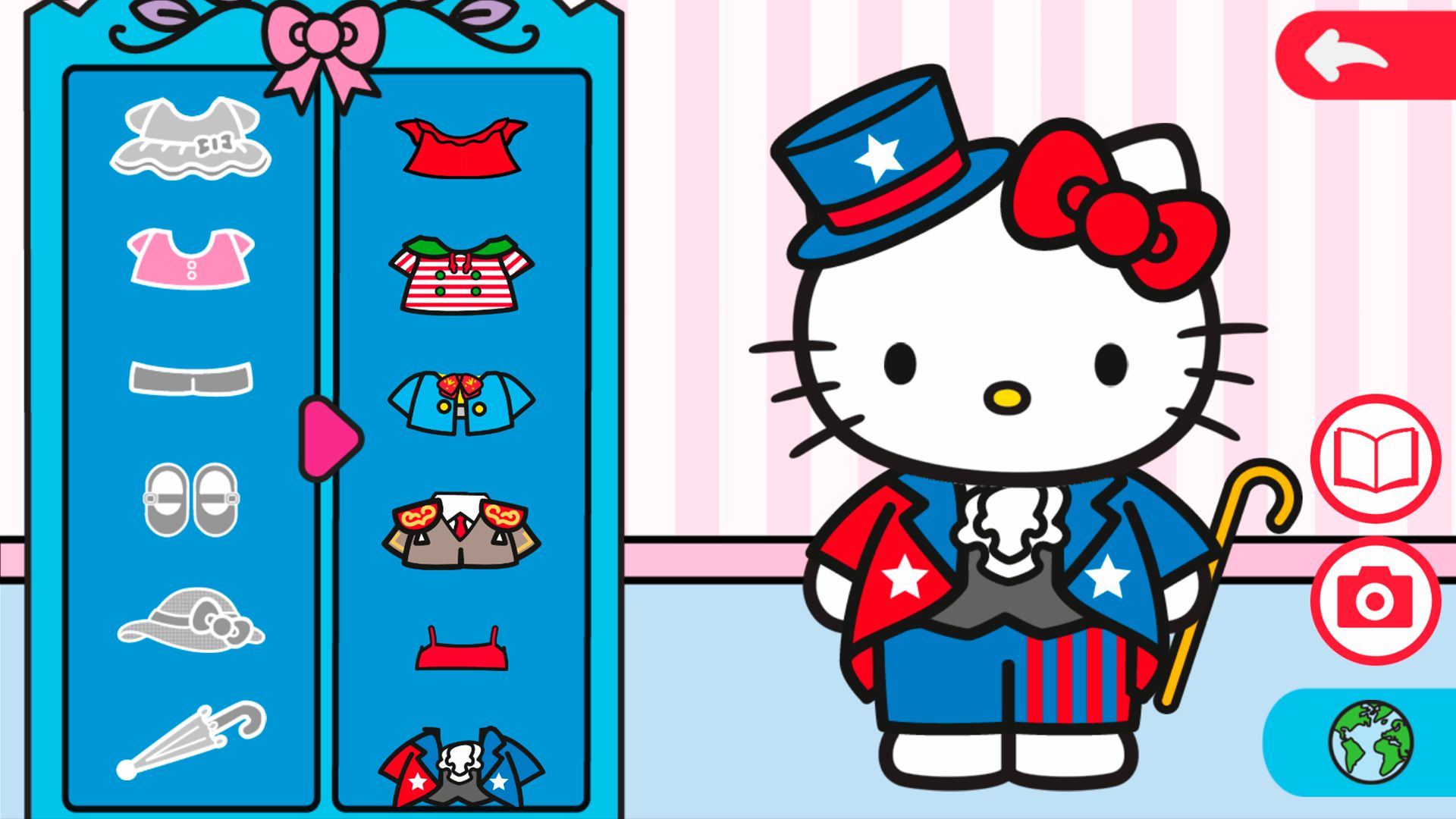 Hello Kitty Discovering The World スクリーンショット1