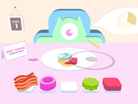 Monstro quer burger em português