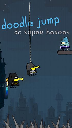 logo Salto de Doodle: Super Herói