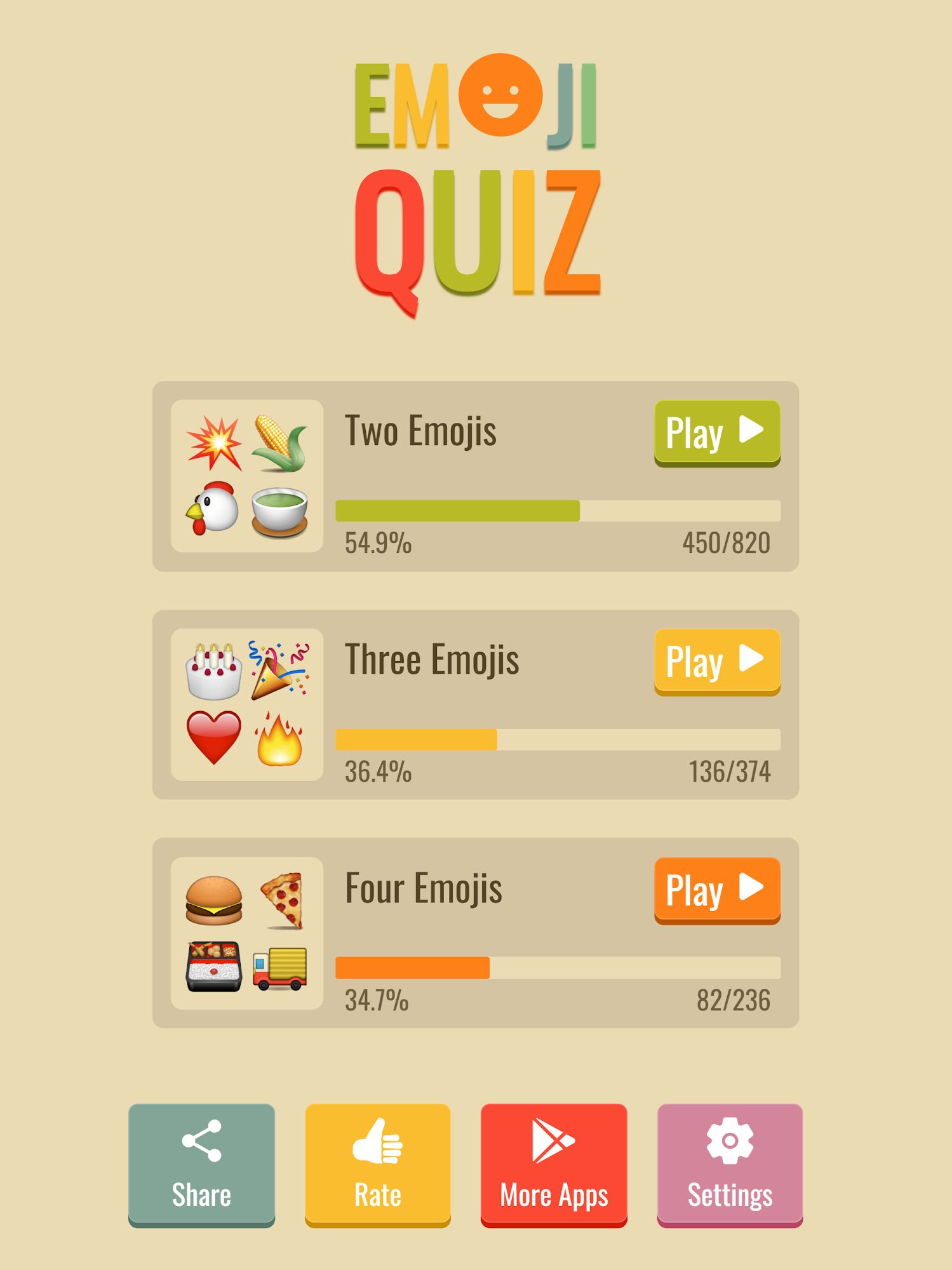 Emoji Quiz - Combine emojis & guess words capture d'écran 1