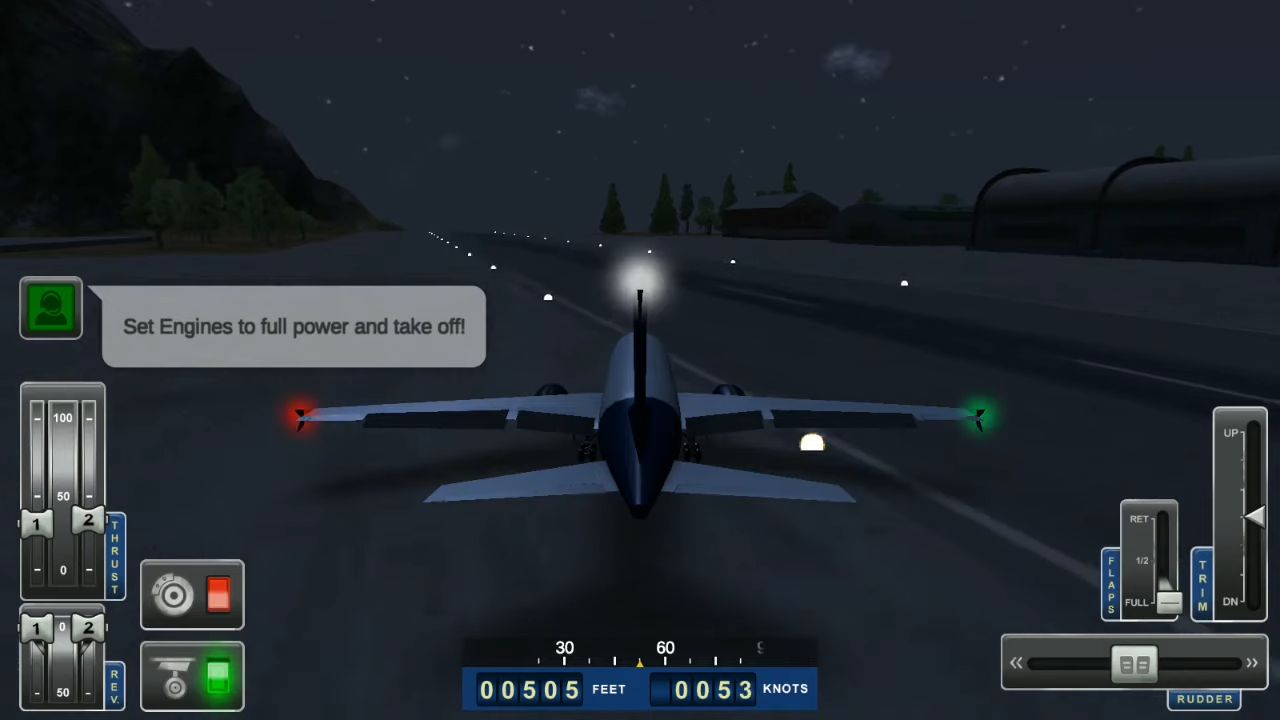 Jumbo Jet Flight Simulator captura de pantalla 1