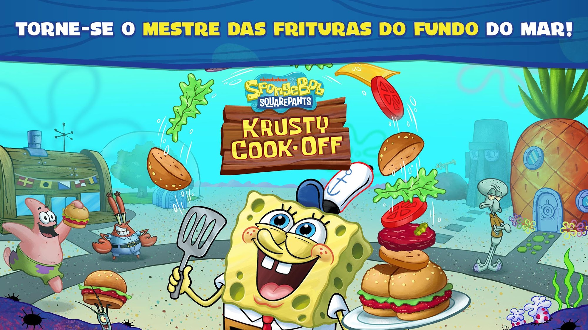 SpongeBob: Krusty Cook-Off captura de tela 1