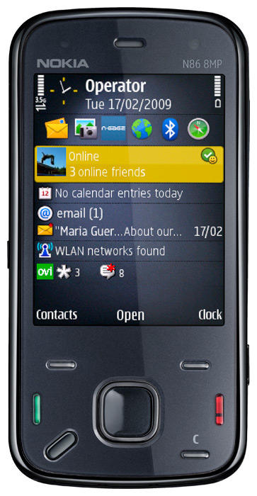 мелодії на дзвінок Nokia N86 8MP