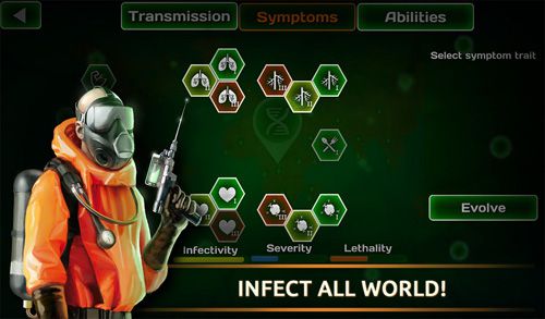 Virus de praga: Loucura de pandemia para iPhone grátis