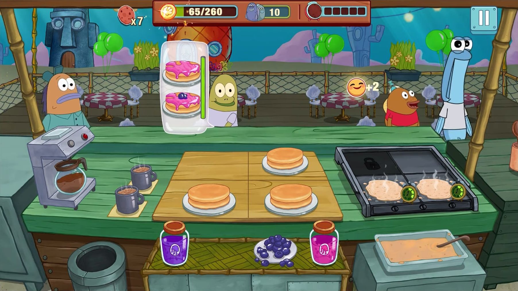 SpongeBob: Get Cooking captura de tela 1