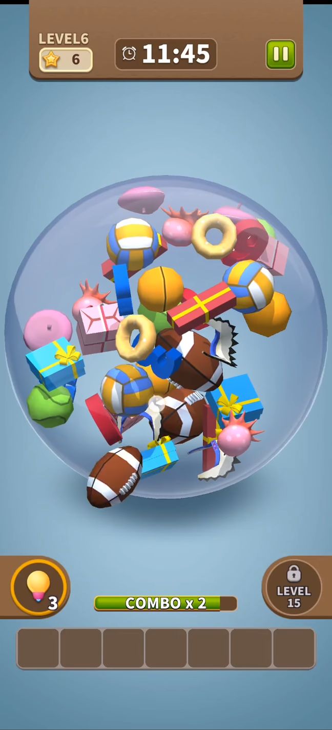 Match Triple Bubble - Match 3D & Master Puzzle captura de pantalla 1