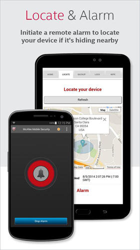 Picture McAfee: Mobile security