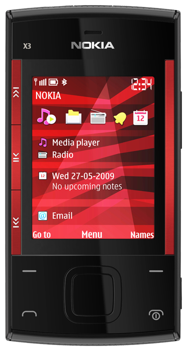 Download ringtones for Nokia X3