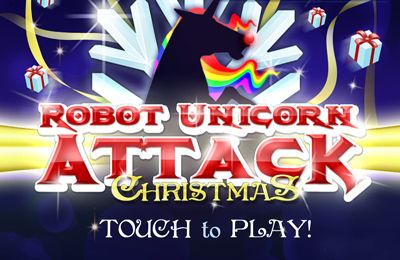 logo Robot Unicorn Attack Christmas Edition