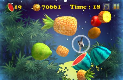 Zumbis Ninja Furiosos contra Vegetais para iPhone grátis