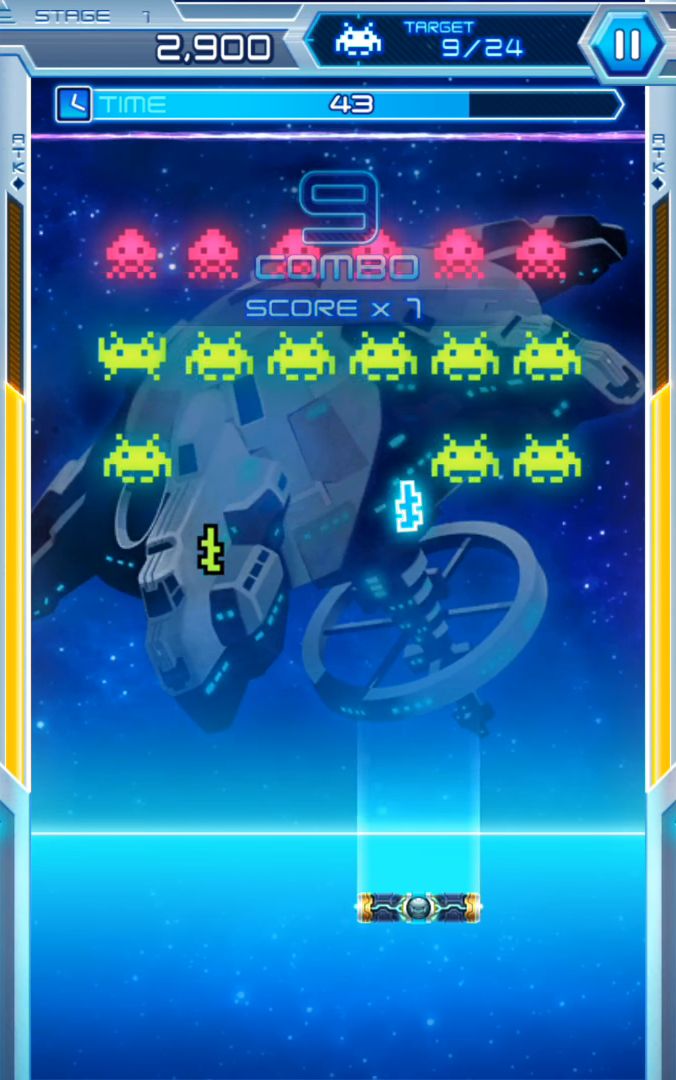 Arkanoid vs Space Invaders captura de pantalla 1