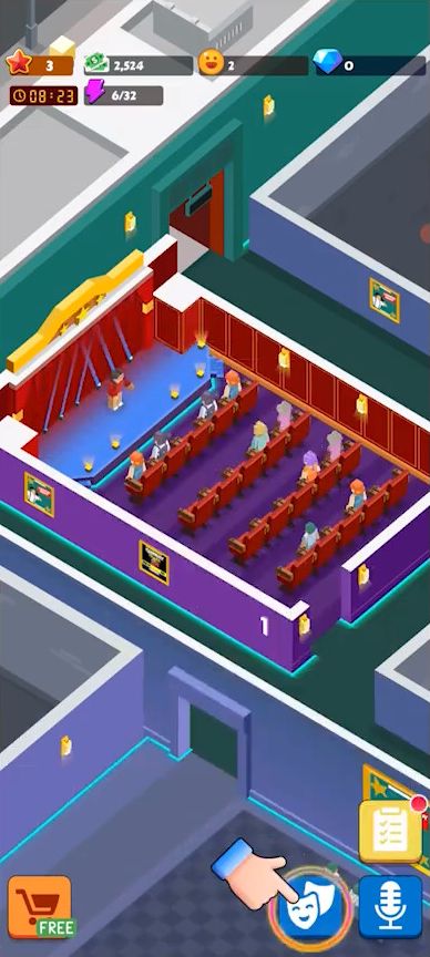 Idle Comedy Central Tycoon screenshot 1
