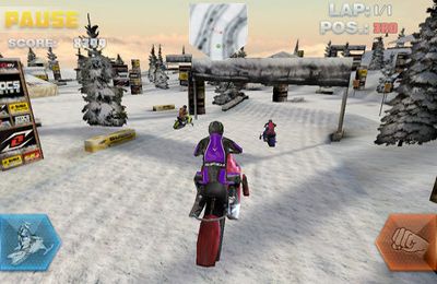 Snow Bike Racing