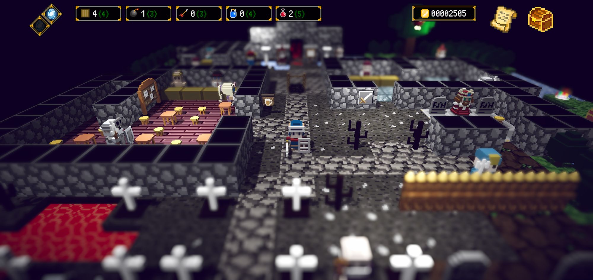 Dungeon and Gravestone screenshot 1