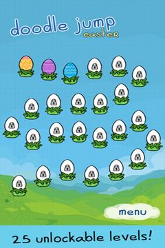 Doodle Jump Easter Special in Russian