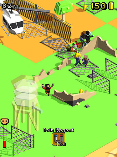 Blocky zombies captura de pantalla 1