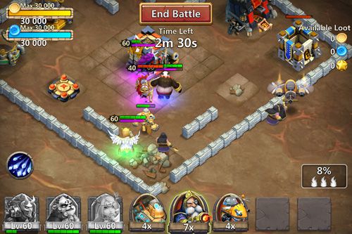 Castle clash for iPhone for free