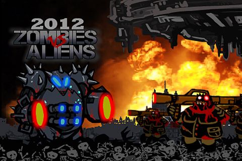 logo 2012: Zombies vs. aliens