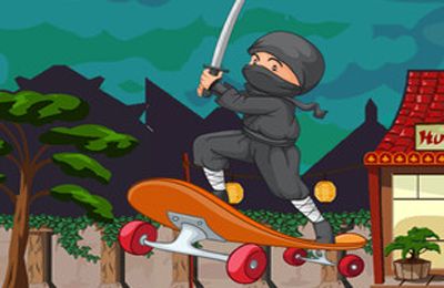  Ninja On Skateboard Pro