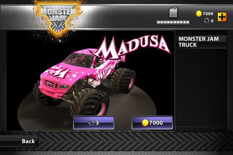 Monster jam game in Russian