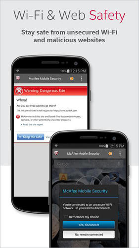 Picture McAfee: Mobile security