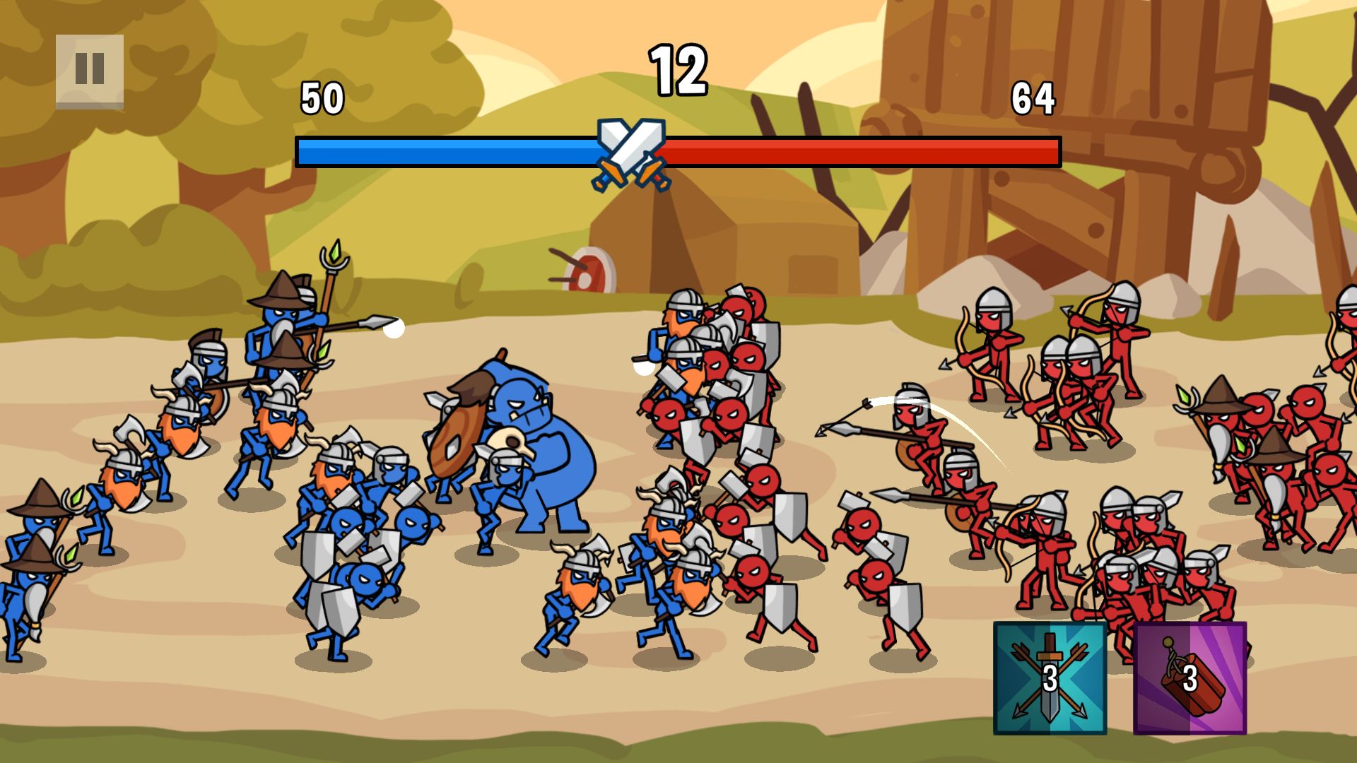 Stick Wars 2: Battle of Legions screenshot 1