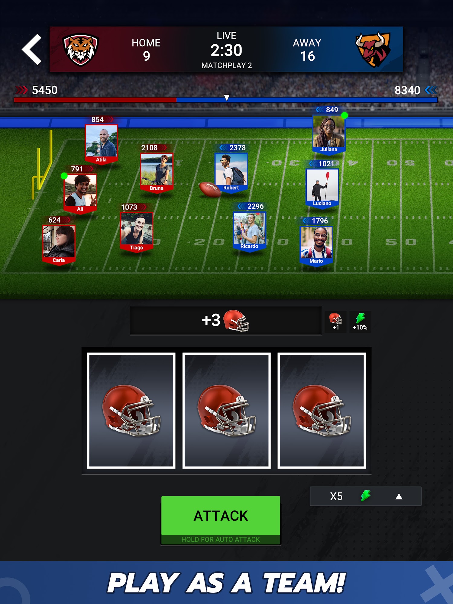 Football Battle - Touchdown! pour Android