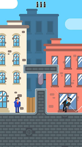 Mr Bullet: Spy puzzles captura de pantalla 1