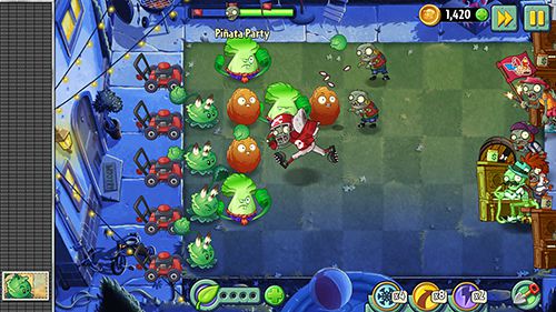 Plants vs. zombies 2. Summer nights: Strawburst in Russian