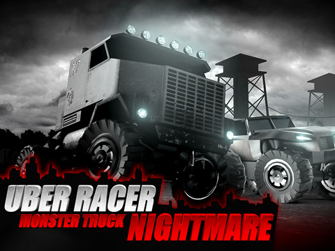 logo Uber racer 3D monster truck: Nightmare