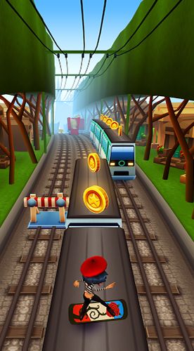 Subway surfers: Paris for iPhone for free