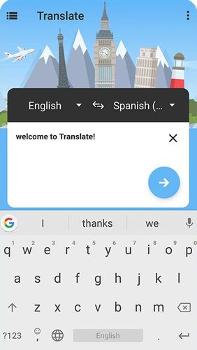 Aplicación de Android Traducir todo - Traductor de voz