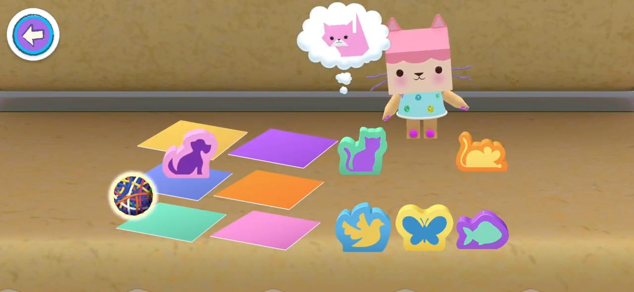 Gabbys Dollhouse: Games & Cats スクリーンショット1