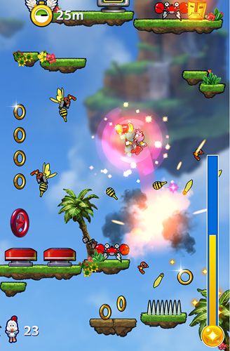 Sonic saltando: Febre em português