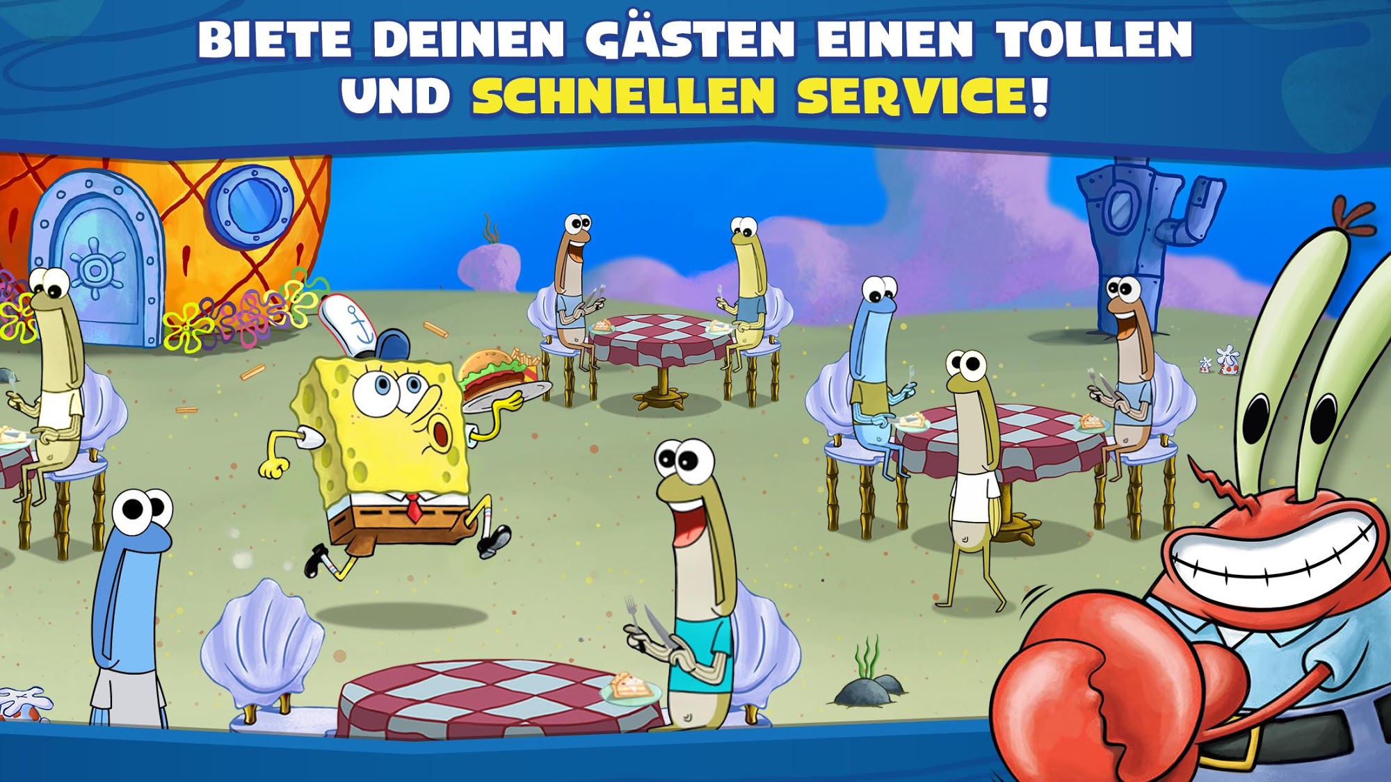 SpongeBob: Krusty Cook-Off für Android