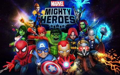 logo Marvel: Mighty heroes