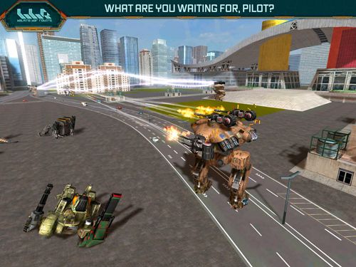 Jogos de tiro Robôs de guerra andando