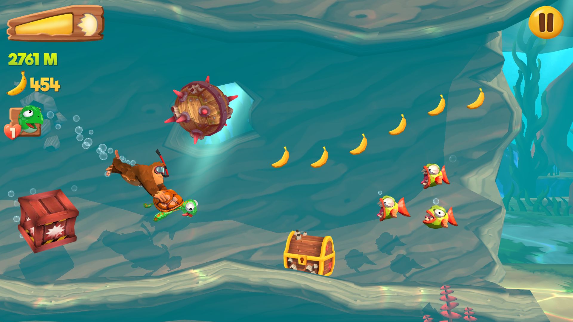 Banana Kong 2: Running Game screenshot 1