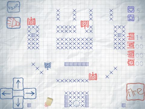 Doodle battle city in Russian