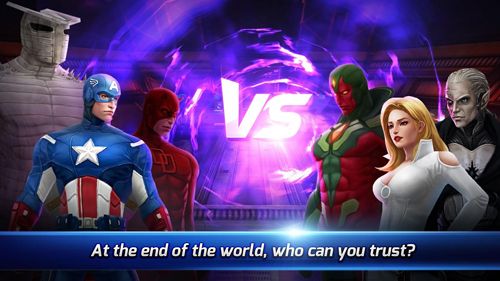 日本語のMarvel: Future fight 